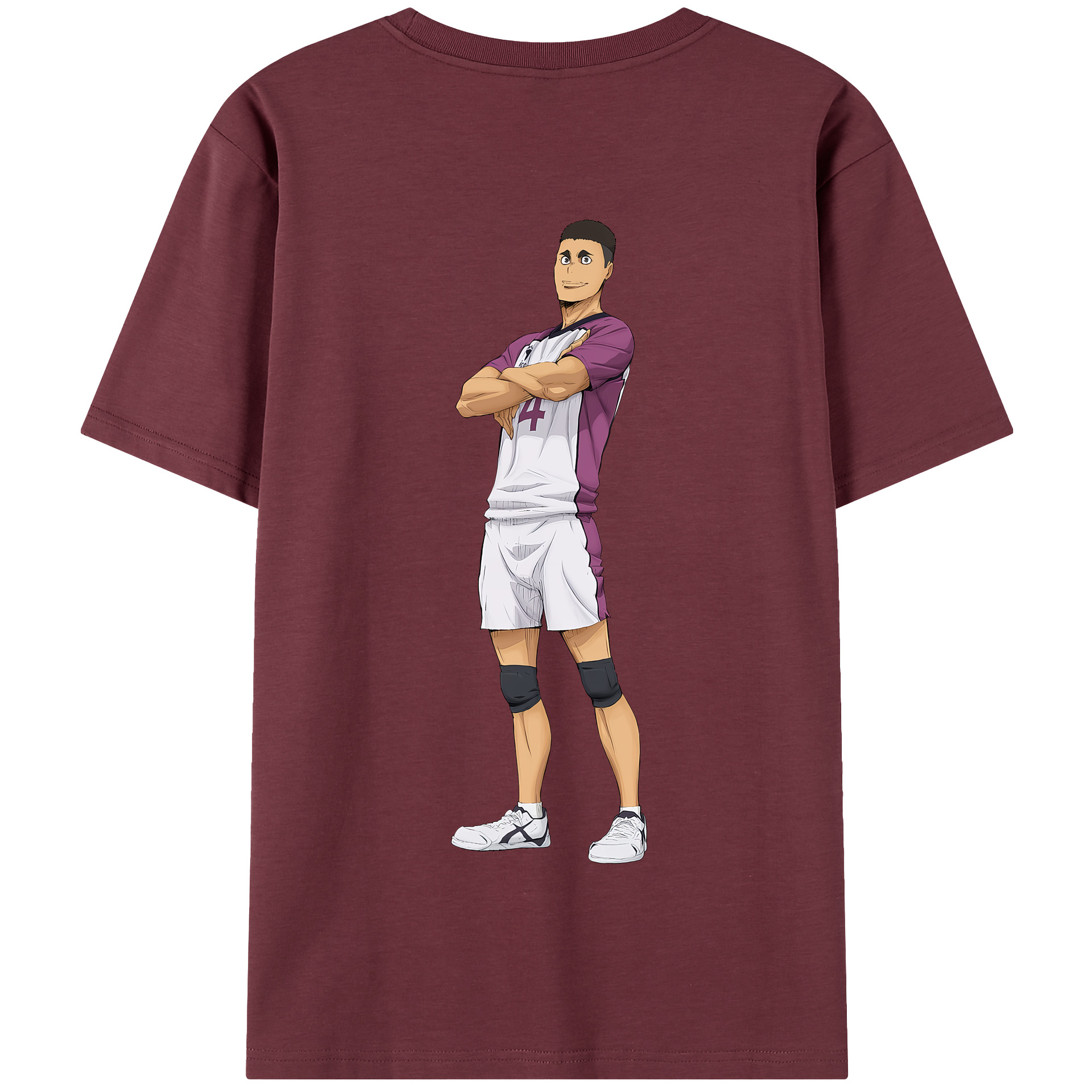 （画像用） ハイキュー!! Haikyu!! 綿100％半袖Tシャツ（背面プリント）